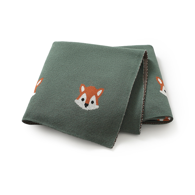 Baby Boy Nursery Quilt - Cobertores de Bebê de Algodão com