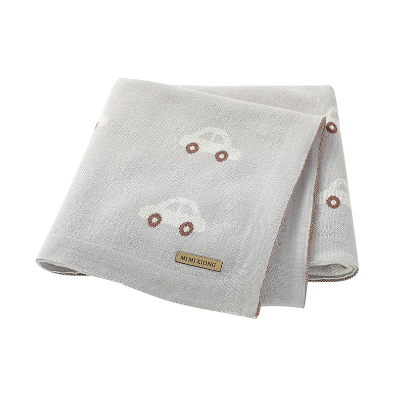 Baby Boy Nursery Quilt - Envoltório Swaddle Algodão Respirável para Bebê