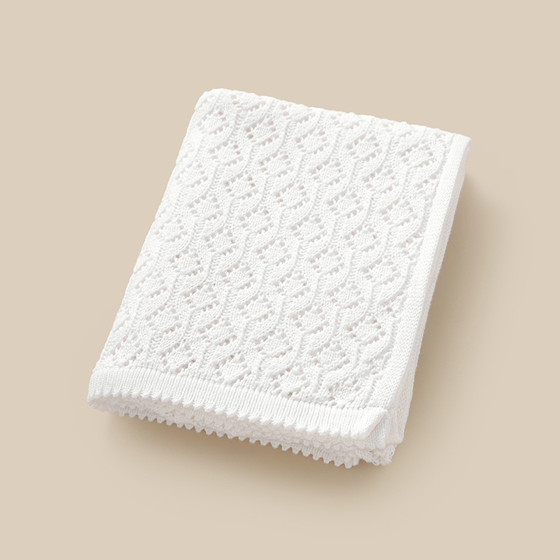 Baby Boy Nursery Quilt - Cobertores de Bebê em Tricô 90*70cm