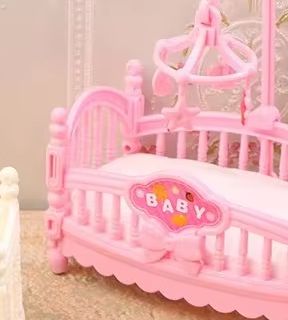 Baby Nursery Dolls - 1:12 casa de bonecas em miniatura
