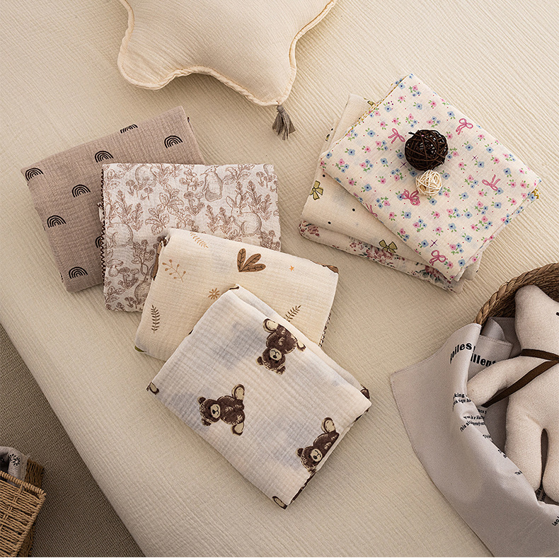 Baby Boy Nursery Quilt - Cobertor de verão para bebês, cobertor