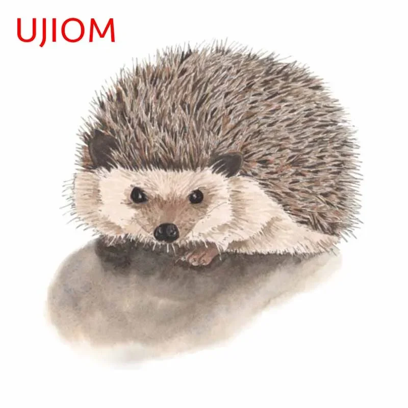 Baby Nursery Panelling - Ujama-engraçado hedgehog adesivos de parede, 13cm,
