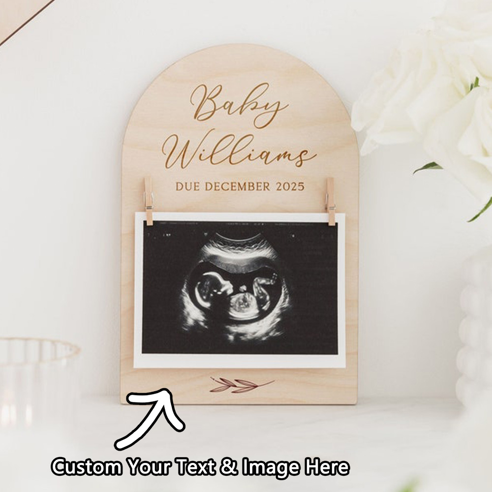 Sinal de anúncio de gravidez p - Photo Frame Baby avaliação e preço