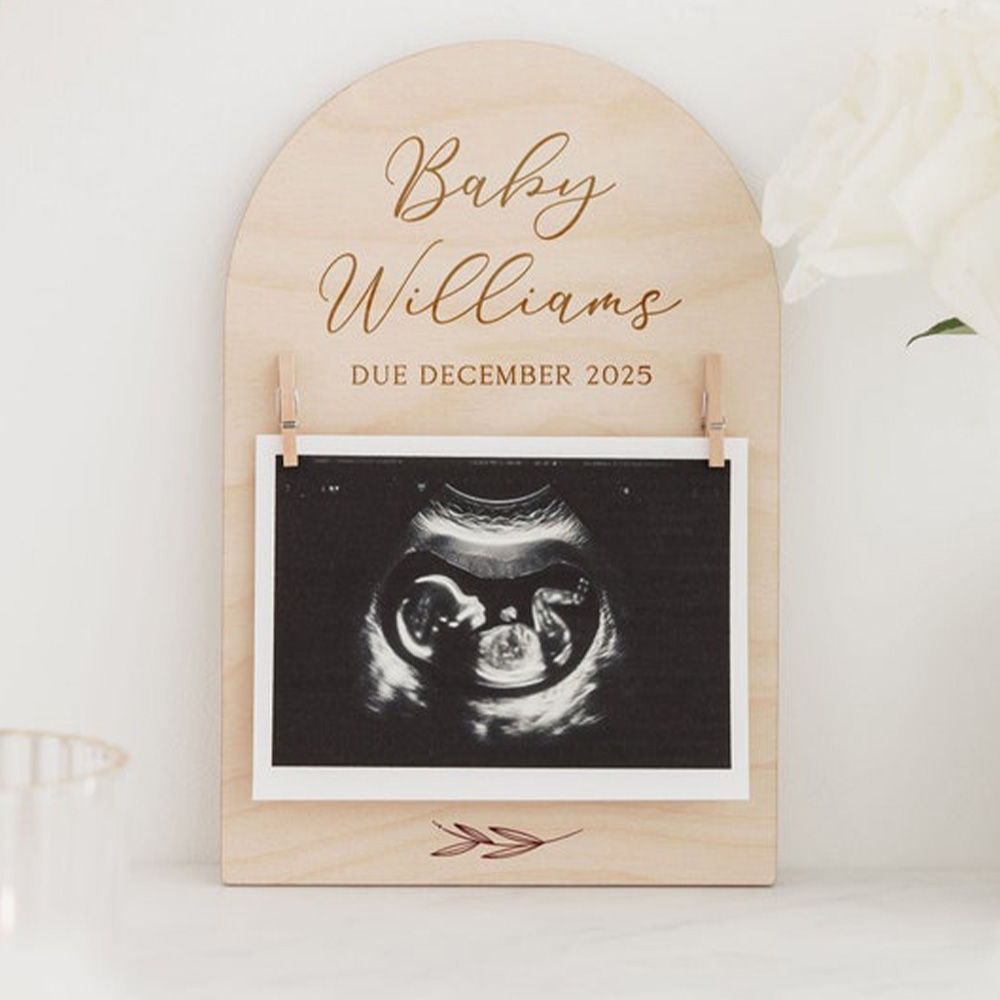 Sinal de anúncio de gravidez p - Photo Frame Baby avaliação e preço