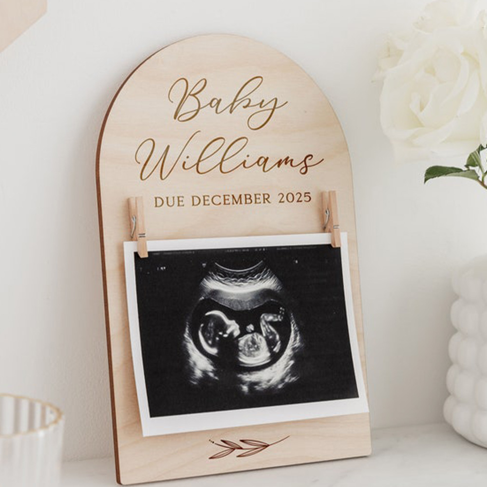 Sinal de anúncio de gravidez p - Photo Frame Baby avaliação e preço