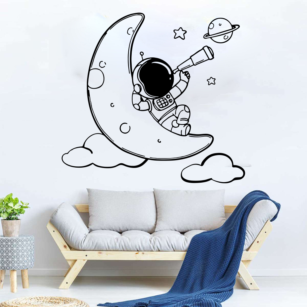 Astronauta dos desenhos animad - Baby Nursery Panelling avaliação e preço