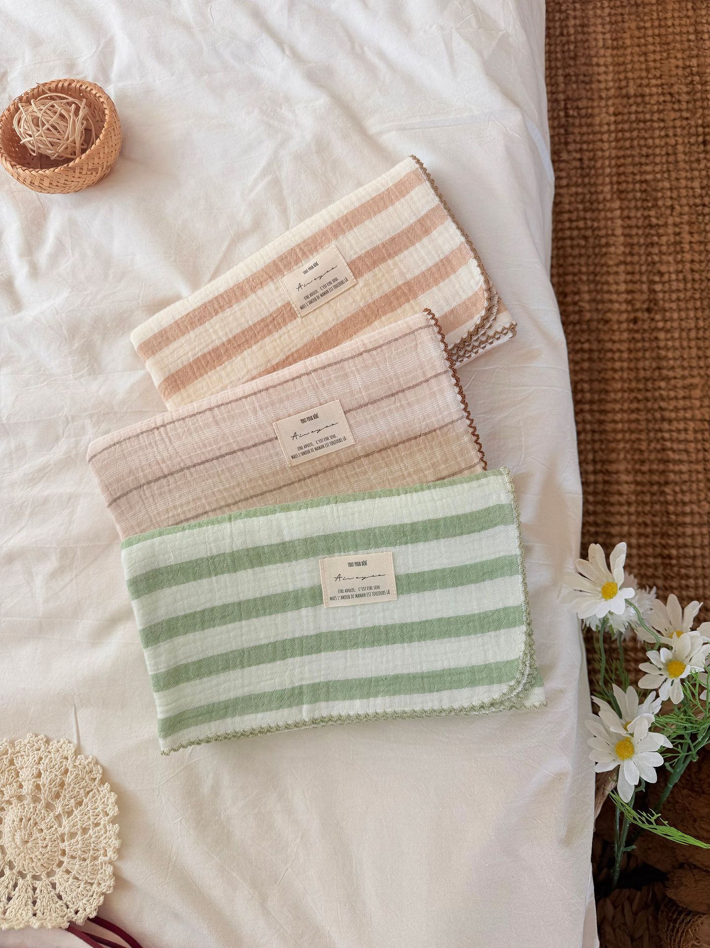 Cobertores de musselina de ver - Baby Boy Nursery Quilt avaliação e preço