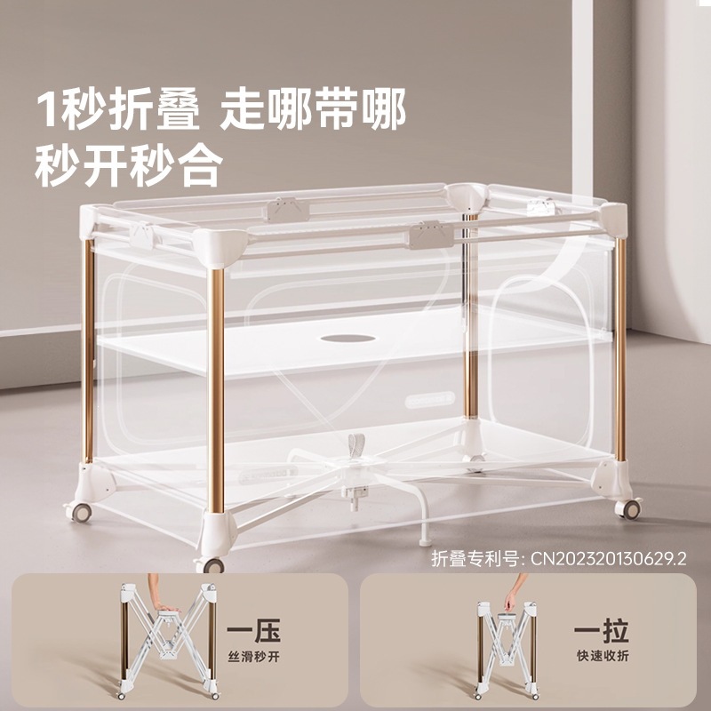 Berço Kaman para Bebê, Dobráve - Baby Nursery With Queen Bed avaliação e preço