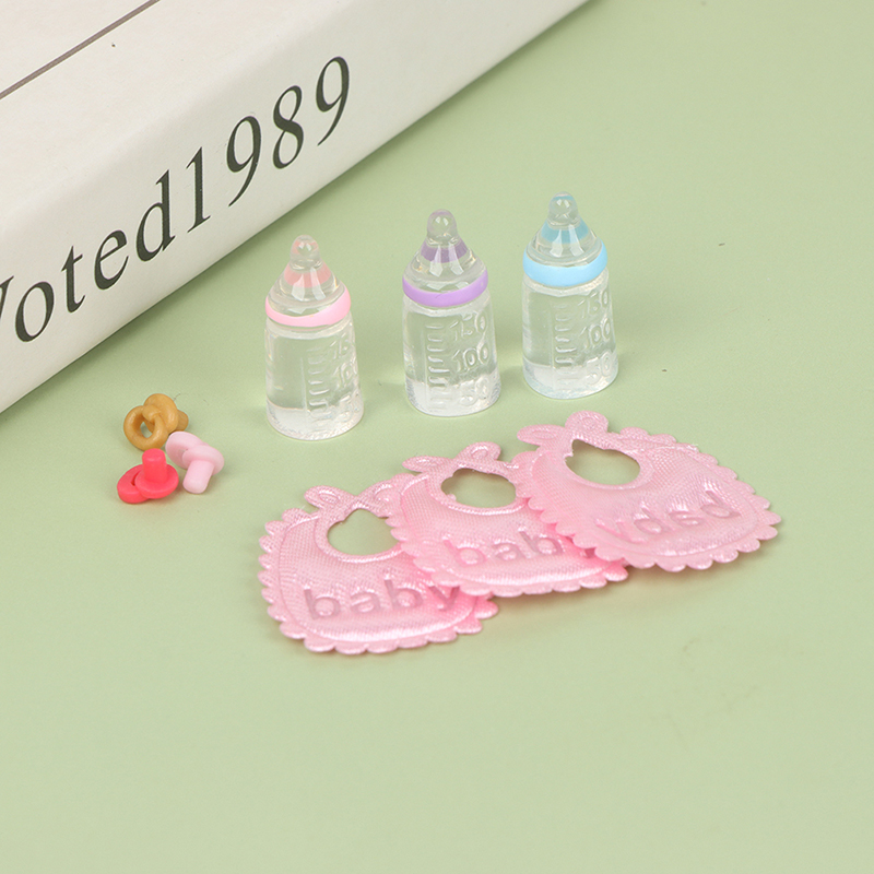 Miniatura Mamadeiras e Chupeta - Baby Nursery Dolls avaliação e preço