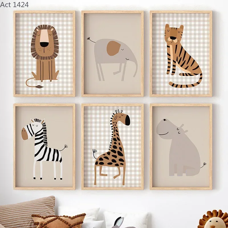 Arte de Parede de Animais da S - Baby Nursery Jungle avaliação e preço