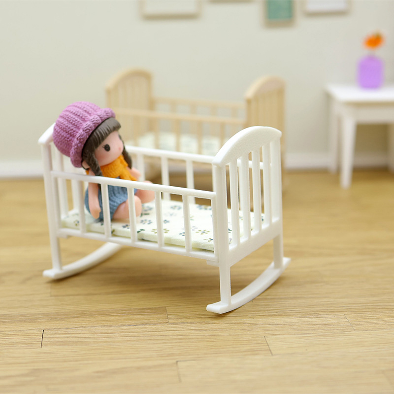 ⭐ QUENTE ❗   1/12 casa de bone - Baby Nursery Dolls avaliação e preço