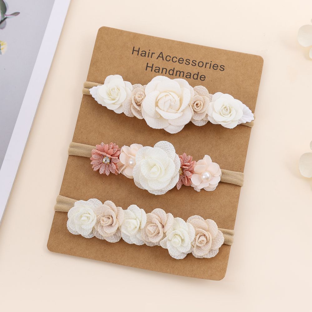 Conjunto de 3 Faixas de Cabelo - Baby Nursery Set avaliação e preço