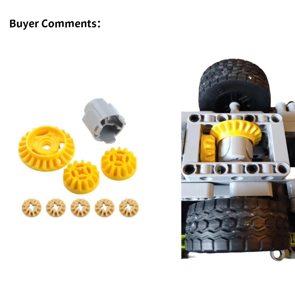 65414 69761 69762 6589 Kit Dif - Lego Set Technic avaliação e preço