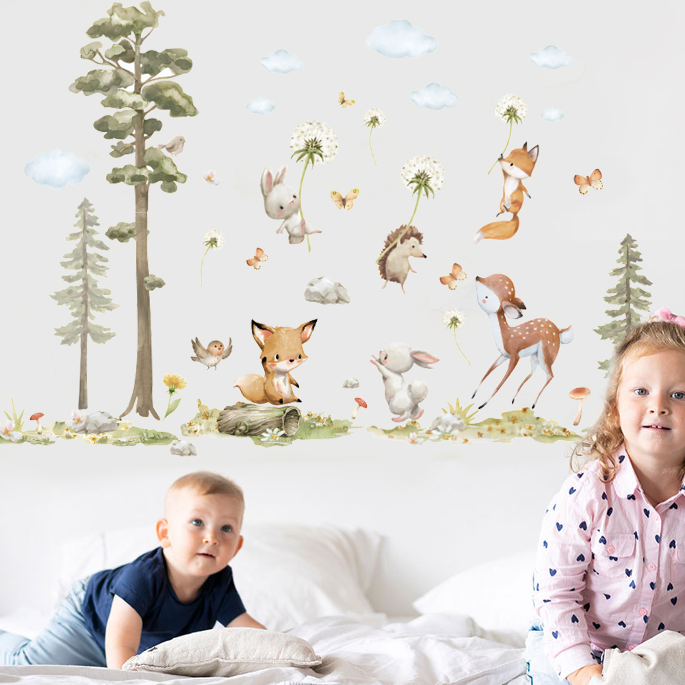 Adesivos de parede de animais  - Baby Nursery Tree avaliação e preço
