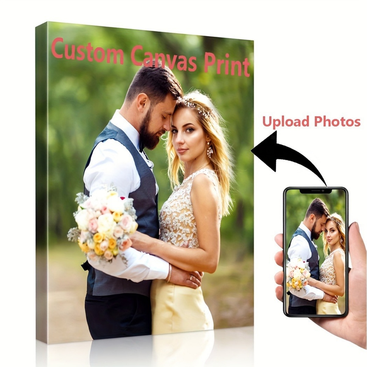 Impressão em Tela Personalizáv - Photo Frame Baby avaliação e preço