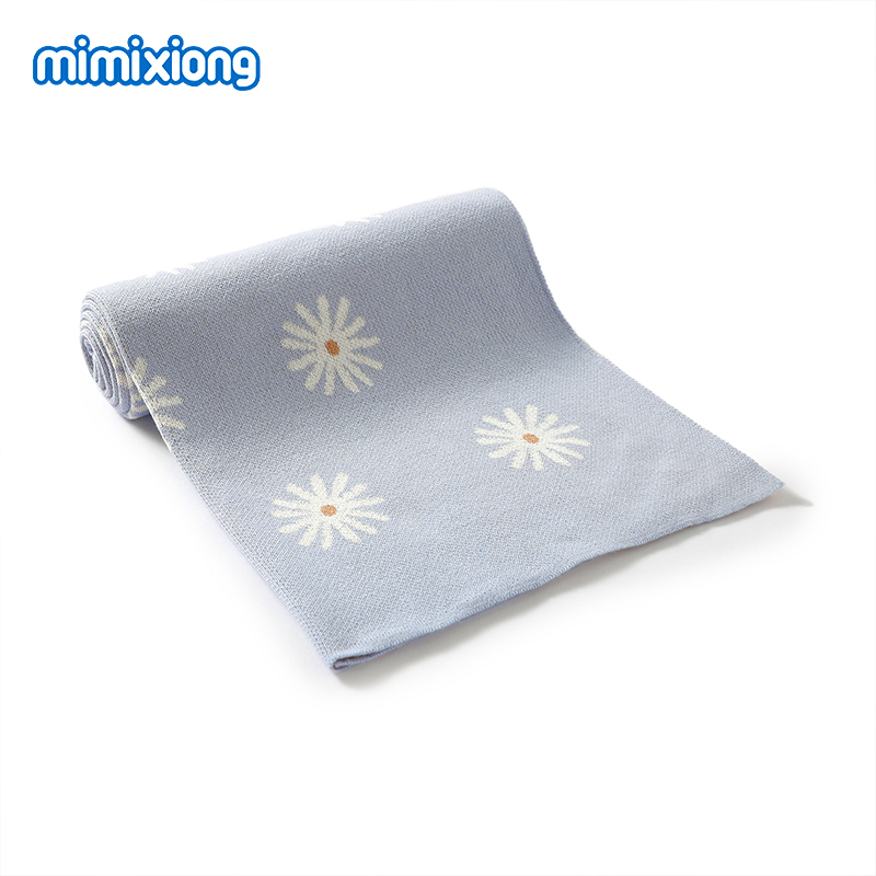 Bebê floral cobertores de malh - Baby Boy Nursery Quilt avaliação e preço