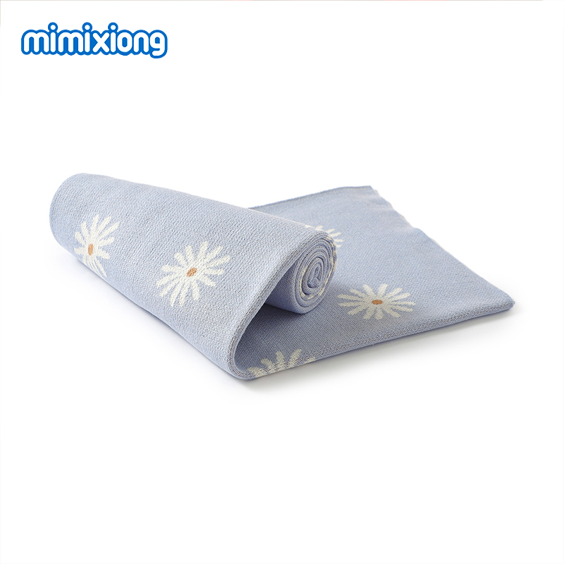 Bebê floral cobertores de malh - Baby Boy Nursery Quilt avaliação e preço