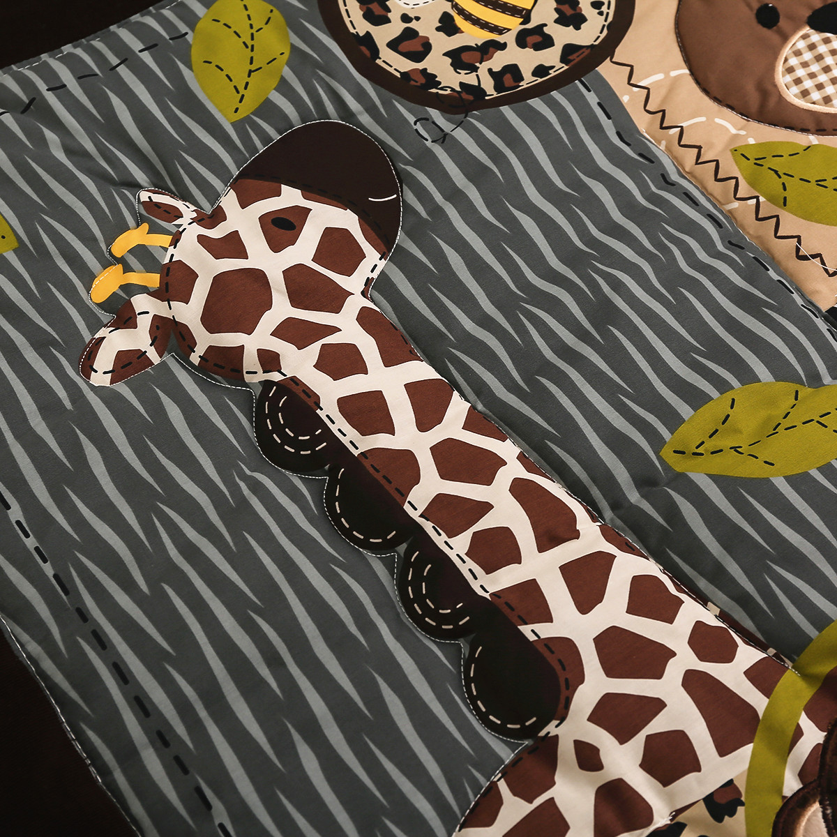 3 pçs bordado bebê recém-nasci - Baby Nursery Jungle avaliação e preço